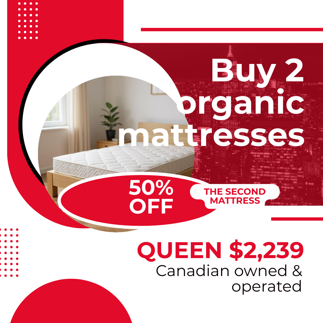 ORGANIC LATEX MATTRESS | The Casuarina By Bio Beds Plus-CANADA