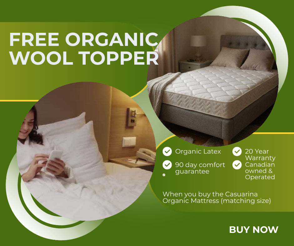 ORGANIC LATEX MATTRESS | The Casuarina By Bio Beds Plus-CANADA