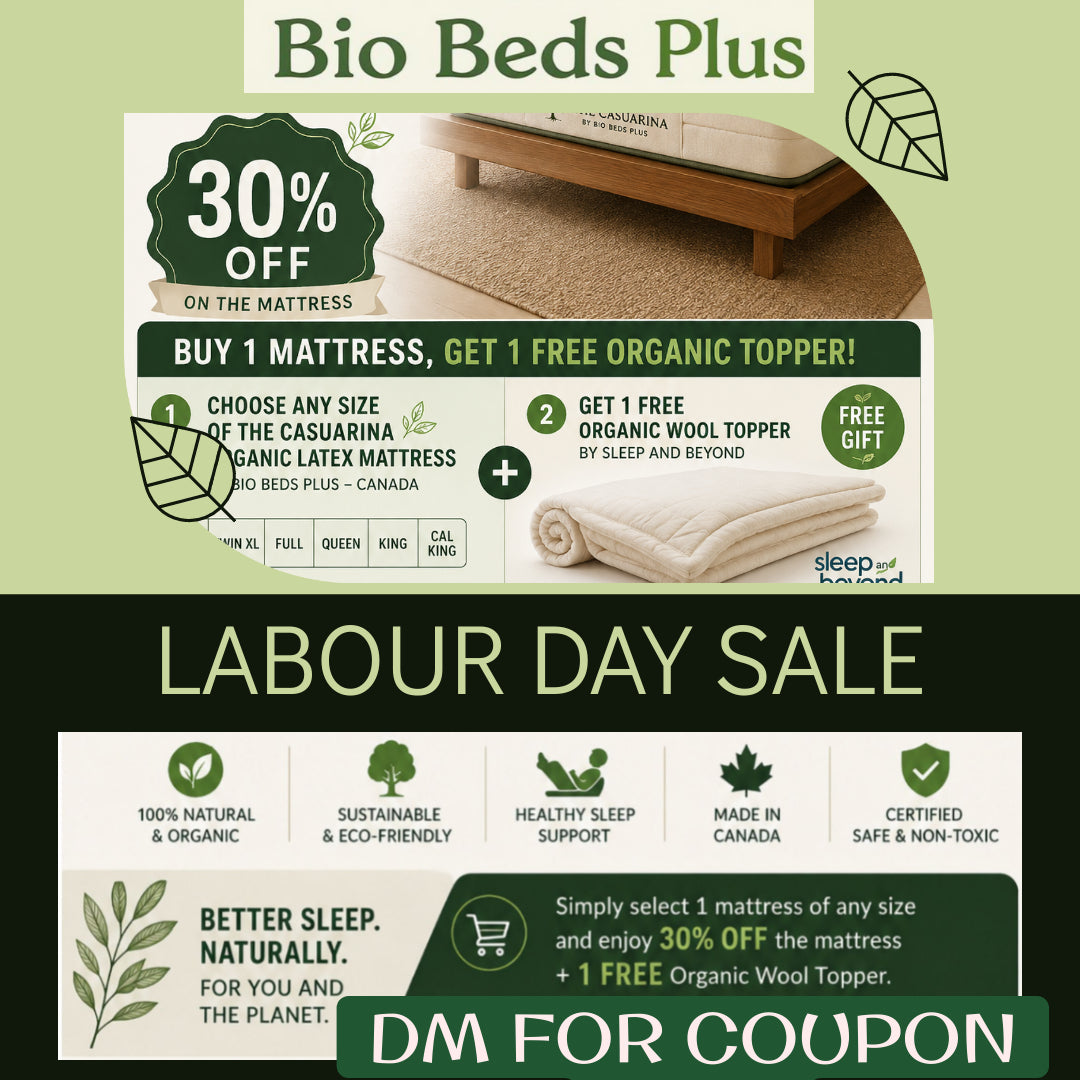 ORGANIC LATEX MATTRESS | The Casuarina By Bio Beds Plus-CANADA