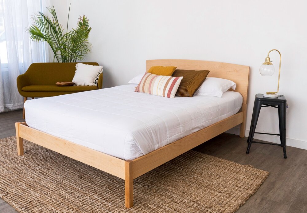 Maple platform bed canada