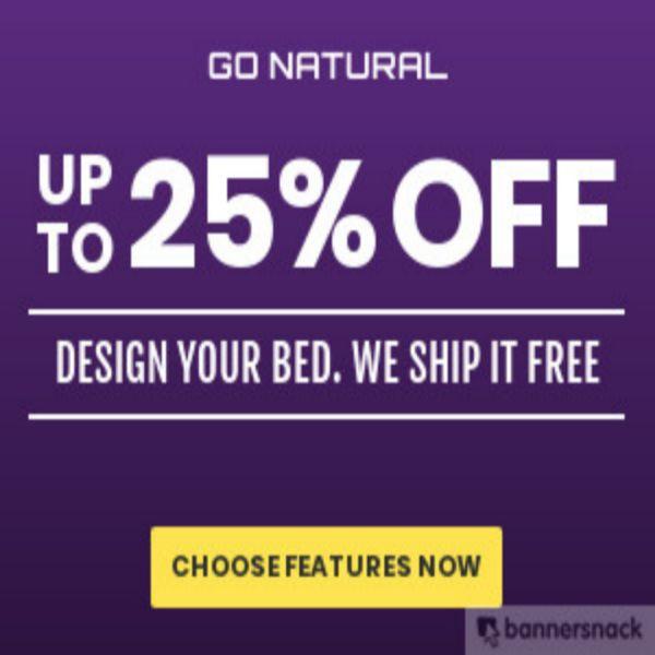 Dunlop latex bed in a box - Bio-Beds Plus