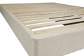 Latex Mattress Foundation- Natural wood- Organic Cotton -ships from Canada