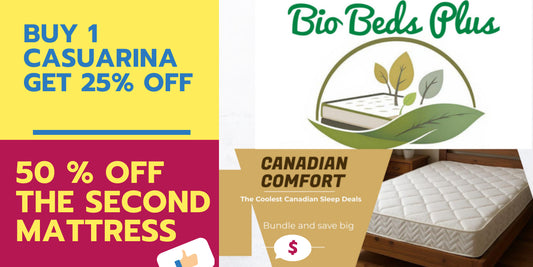 Organic Mattress Sale Canada. Save on our Latex Mattress 