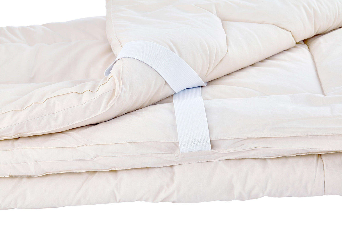 Image of the Free Organic Sleep and Beyond Mattress Topper with purchase of Casuarina Organic Mattress 