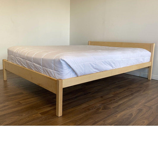 Platform Bed Frame |The Santa Fe | Solid Maple Wood - Bio-Beds Plus
